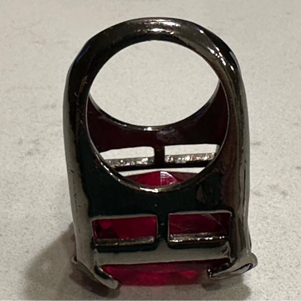 Guess Red Gemstone Ring - image 6